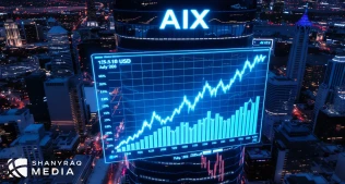 Объем торгов на AIX в июле 2026 года составил 135,5 млн долларов