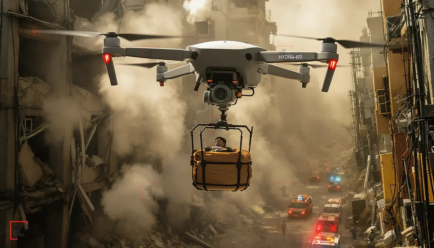 HYDRA-400: Hibrid Dron Yükdaşıma və Xilasetmədə Yeni Dövrü Açır