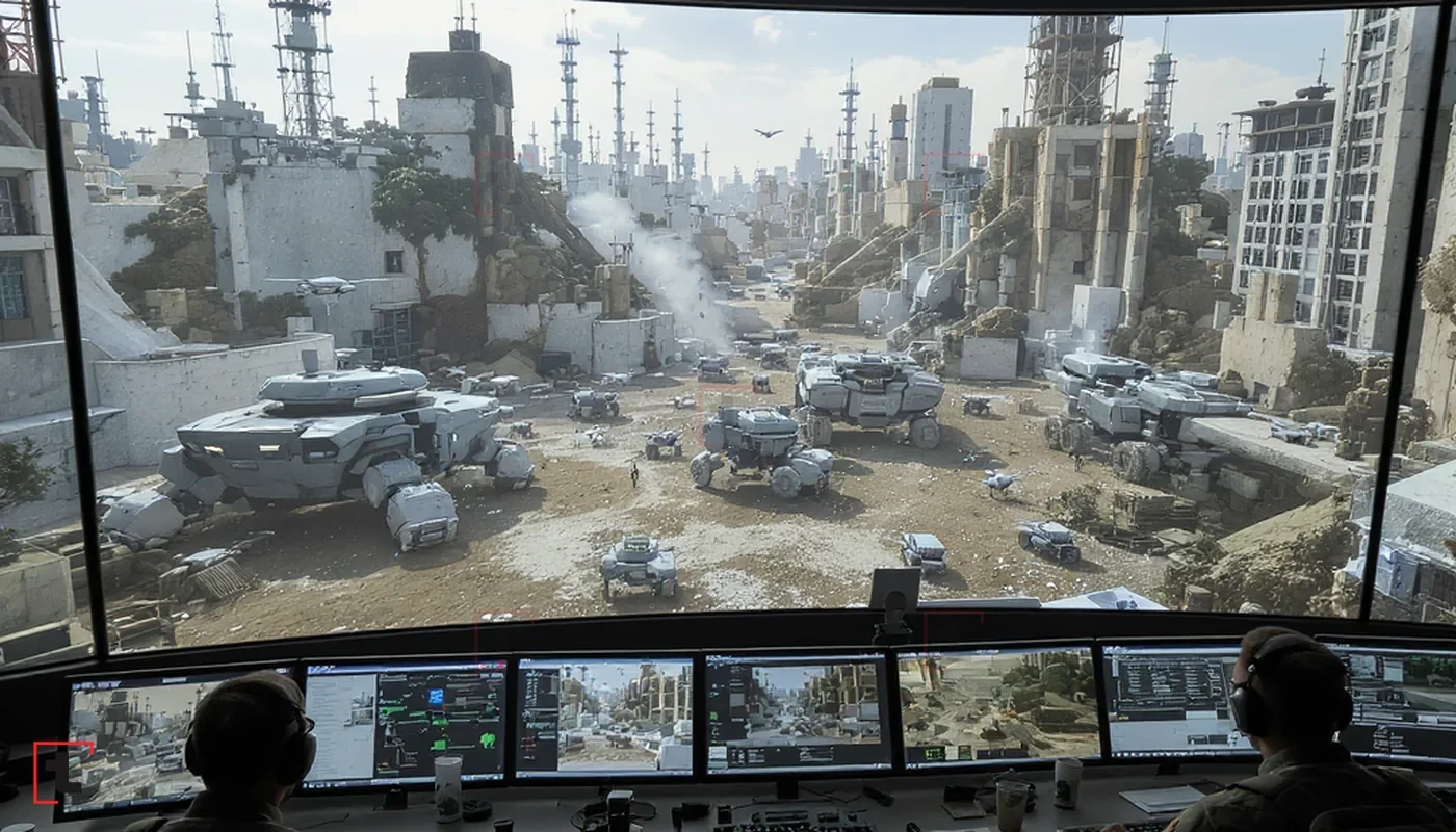 Çin Ordusu İlk Dəfə Robot İtlər və Dronlarla Şəhər Müharibəsi Təlimi Keçirdi