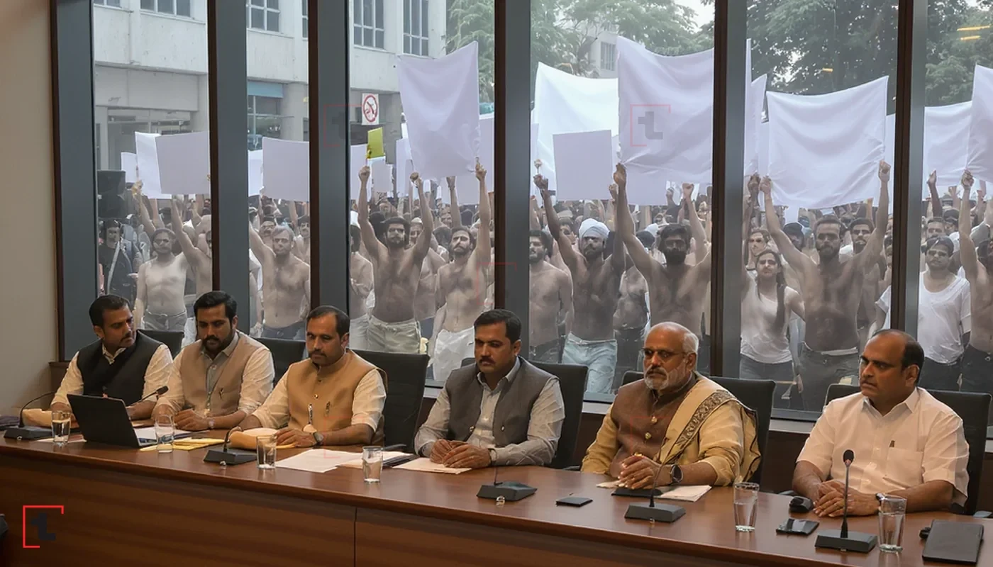 Hindistanda AI Zirvəsində Gənclərin Köynəksiz Etirazı: Siyasi Gərginlik Artırır?