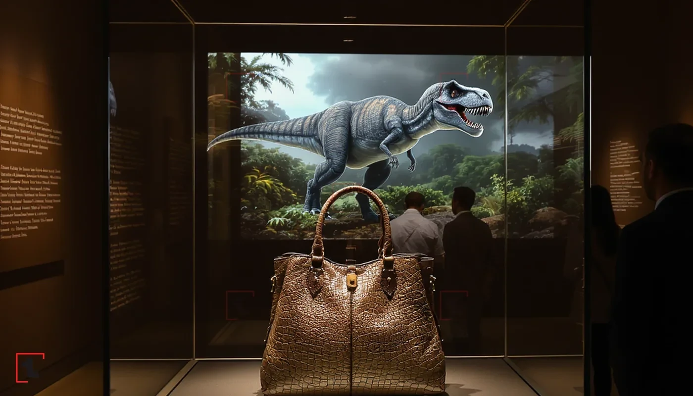 Tarix və Texnologiyanın Görüşü: T. rex-dən Hazırlanmış Nadir Çanta