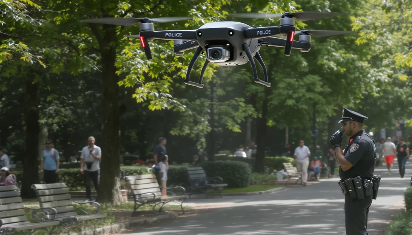 Polis üçün Yeni Nəsil Təhlükəsizlik Dronu: Gələcəyin Nəzarət Texnologiyası