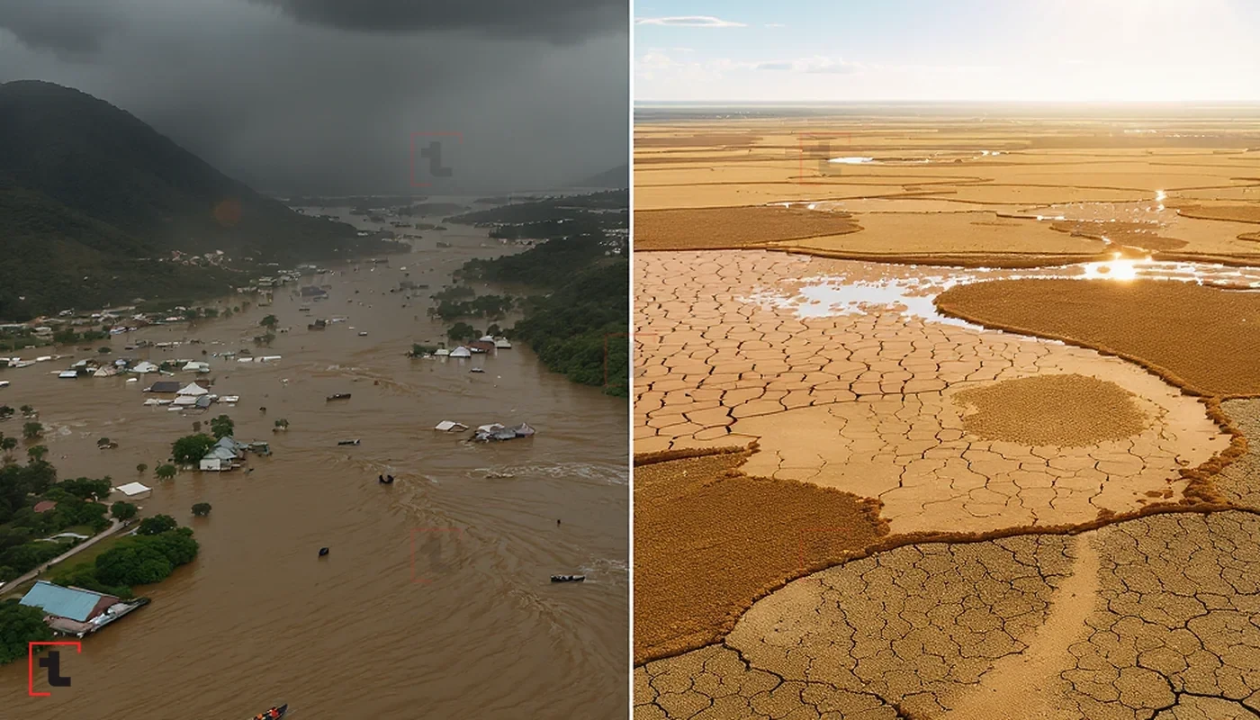 Çində Şimalda Daşqın, Cənubda Quraqlıq: Təhlükə Niyə Artır?