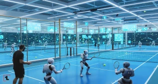 Robotlar İlk Dəfə İnsan Kimi Tennis Oynamağa Başlayır – Gələcəyin İdmanı Burada!