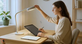 Tələbələr üçün İdeal İşıq: Motumen, Honeywell, Ikea və UpliftDesk Lampalarının Sirri