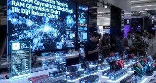 Süni İntellektin Təsiri: RAM Qiymətləri İlk Dəfə Rekord Qırdı