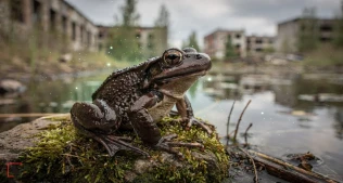 Çernobıl qurbağalarının tünd dərisi radiasiyaya qarşı necə qoruyur?