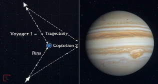 Tarixdə İlk: Voyager 1 Yupiterin Halqasını Canlı Fotoşəkildə Göstərdi