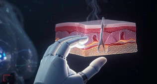 Süni İntellekt Dərinin Sirli "Rete Ridges" Quruluşunu Aydınlatdı