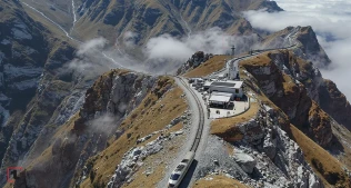 Çində 4700 metr yüksəklikdə dünyanın ən yüksək dəmiryolu stansiyası açıldı