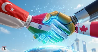 Sinqapur, Hindistan və Kanada: Süni İntellektdə Tarixi Əməkdaşlıq Başladı