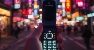Nostalji Geri Dönür: Commodore Callback 8020 Retro Dizaynlı Smart Flip Telefon
