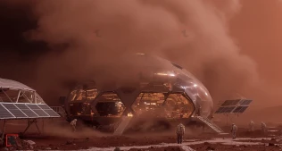 Marsda nadir toz fırtınaları su itkisini necə sürətləndirir?